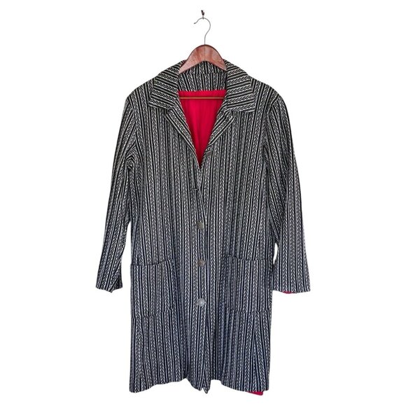 Women's Beautiful Lightweight Coat Jacket Gray Black Women's Small- Medium - Picture 1 of 8